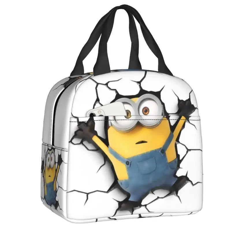 1. M-Miniones Insulated Lunch Tote – Cute & Reusable