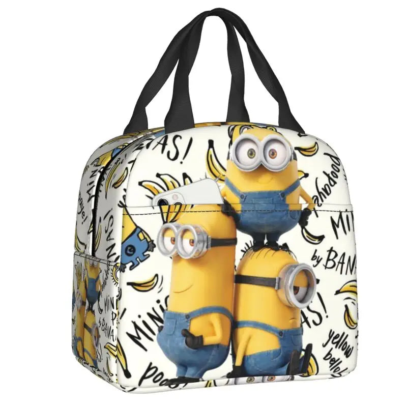 1. M-Miniones Insulated Lunch Tote – Cute & Reusable