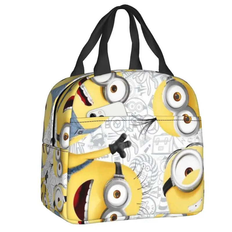 1. M-Miniones Insulated Lunch Tote – Cute & Reusable