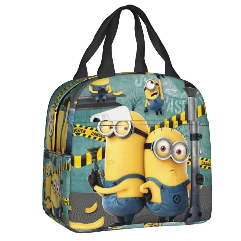 1. M-Miniones Insulated Lunch Tote – Cute & Reusable