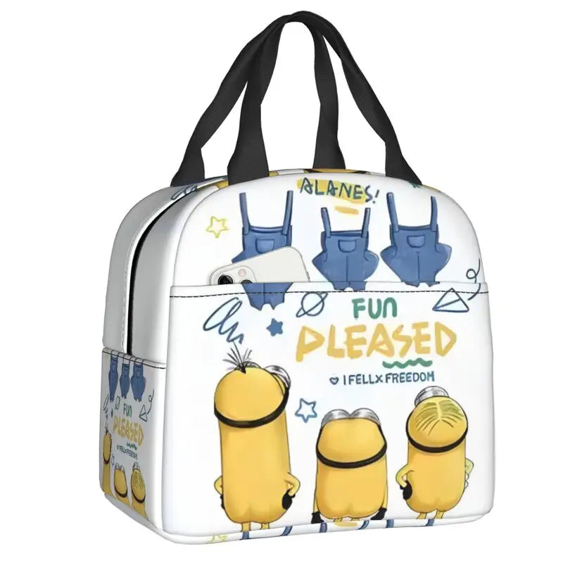 1. M-Miniones Insulated Lunch Tote – Cute & Reusable