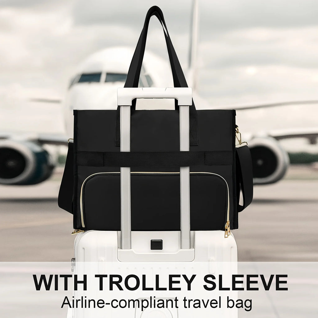 2-in-1 Laptop & Lunch Bag – Fits 15.6" Notebook + 40oz Bottle