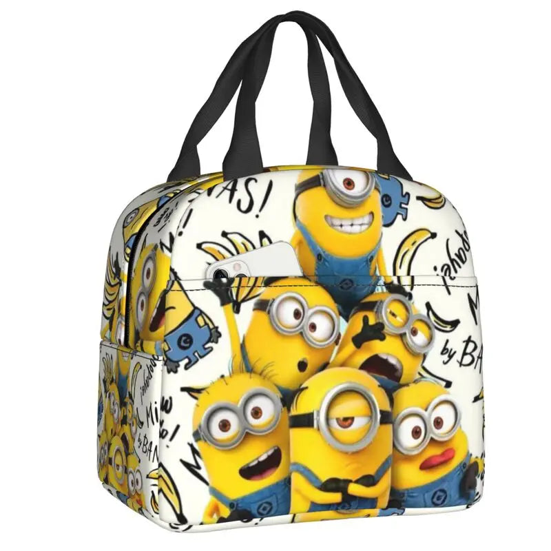 1. M-Miniones Insulated Lunch Tote – Cute & Reusable