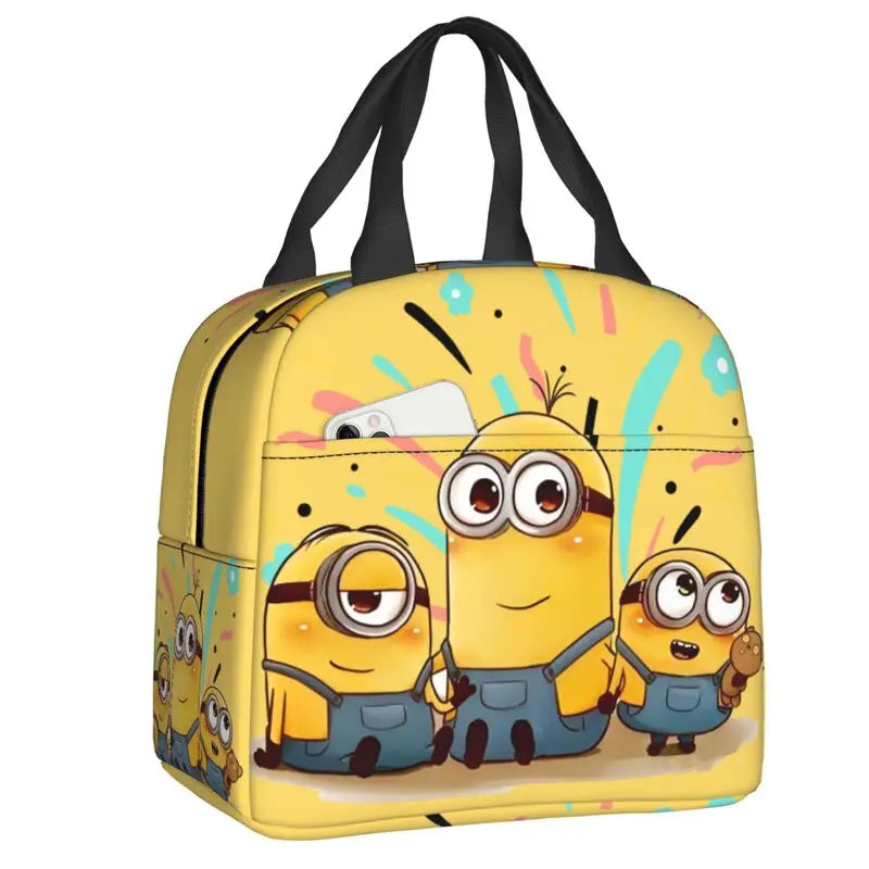 1. M-Miniones Insulated Lunch Tote – Cute & Reusable