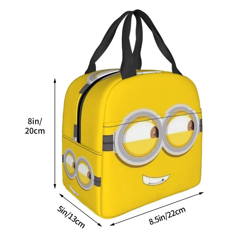 1. M-Miniones Insulated Lunch Tote – Cute & Reusable