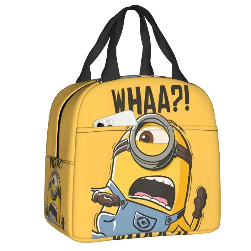 1. M-Miniones Insulated Lunch Tote – Cute & Reusable