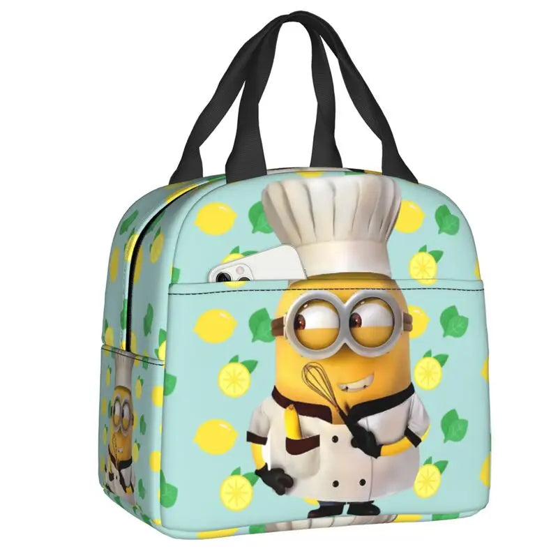 1. M-Miniones Insulated Lunch Tote – Cute & Reusable