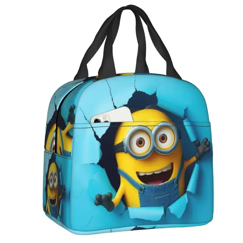1. M-Miniones Insulated Lunch Tote – Cute & Reusable